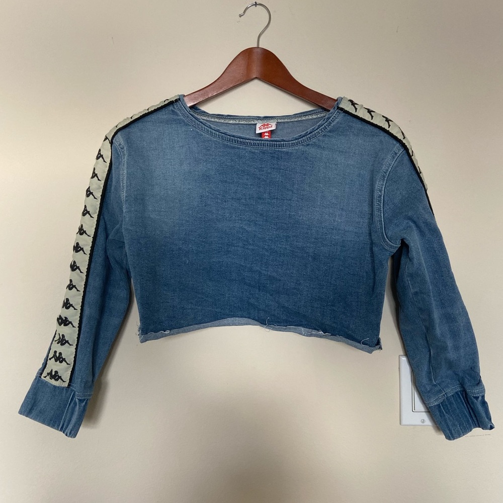 Kappa Denim Crop Top